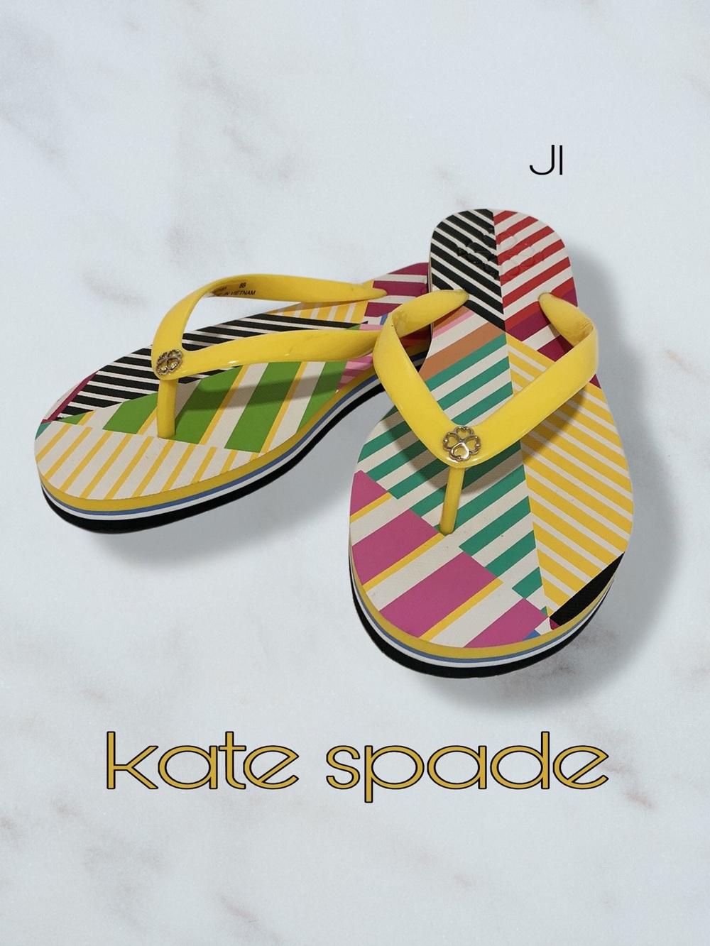KATE SPADE Flip-Flops Size 8B NEW
